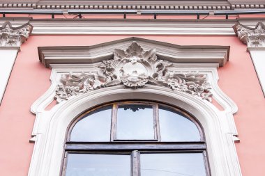 St Petersburg, Rusya, üzerinde 21 Ağustos 2016. Tarihi bina cephe dekor.