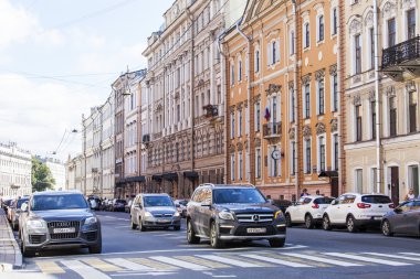 St Petersburg, Rusya, üzerinde 20 Ağustos 2016. Kentsel.