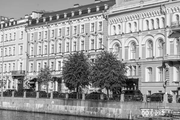 St Petersburg, Rusya, üzerinde 21 Ağustos 2016. Kentsel görünümü. Yusupov nehir set of mimari kompleks — Stok fotoğraf