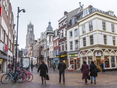 Utrecht, Hollanda, 30 Mart 2016 üzerinde. Kentsel.