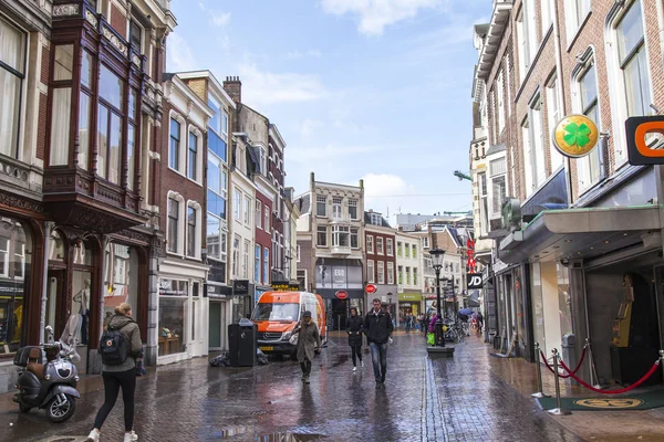 UTRECHT, NETHERLANDS, 30 марта 2016 года. Вид на город . — стоковое фото