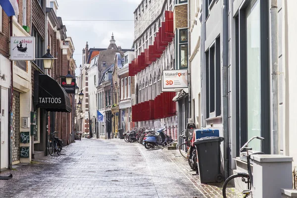 Utrecht, Nederland, op 30 maart 2016. Stedelijke weergave. — Stockfoto