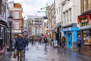 Utrecht, Hollanda, 30 Mart 2016 üzerinde. Kentsel