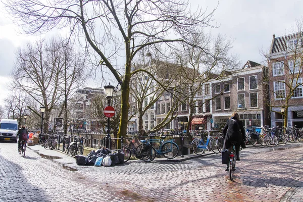 Utrecht, Hollanda, 30 Mart 2016 üzerinde. Kentsel. — Stok fotoğraf