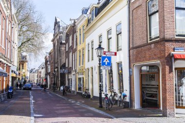 Utrecht, Hollanda, 30 Mart 2016 üzerinde. Kentsel.