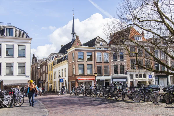 Utrecht, Hollanda, 30 Mart 2016 üzerinde. Kentsel. — Stok fotoğraf