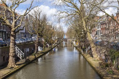 Utrecht, Hollanda, 30 Mart 2016 üzerinde. Kentsel. 