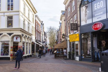 Utrecht, Hollanda, 30 Mart 2016 üzerinde. Kentsel bir görünüm 