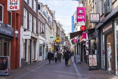 Utrecht, Hollanda, 30 Mart 2016 üzerinde. Kentsel bir görünüm