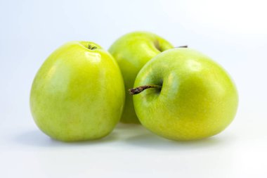Lezzetli taze yeşil elma 