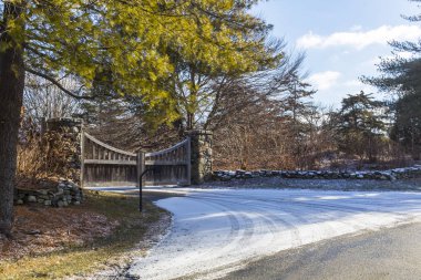 Pawling New York, ABD, üzerinde 16 Ocak 2017. Şehir manzarası
