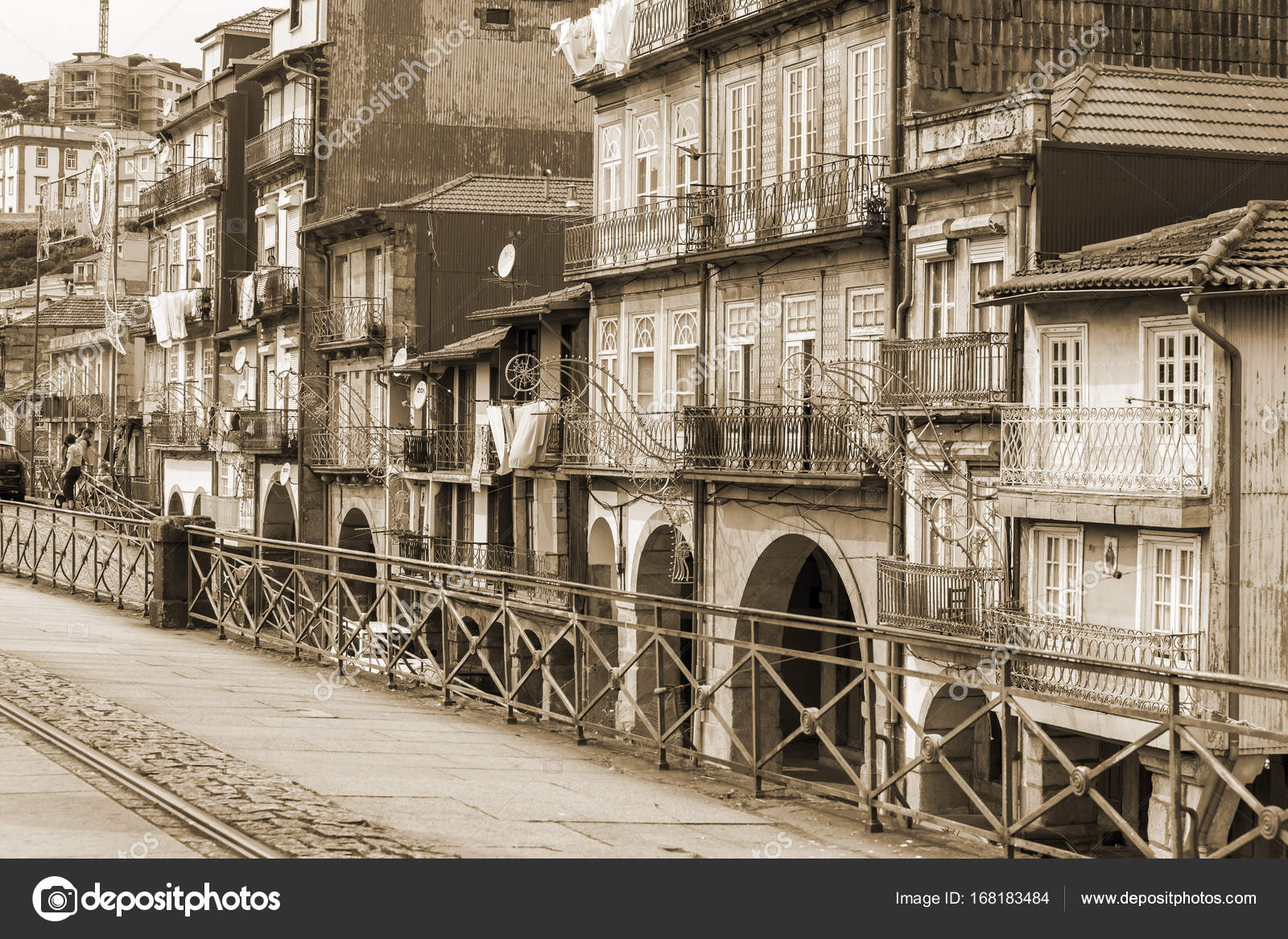 Porto Portugal On June 17 2017 Historical Buildings Make - 