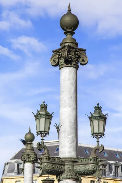 Paris France October 2017 Beautiful Old Lamp Rich Decor Decorates — Stock Photo, Image