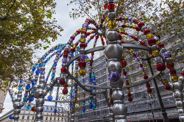 Paris Francia Octubre 2017 Hermoso Diseño Arte Único Esferas Vidrio —  Fotos de Stock