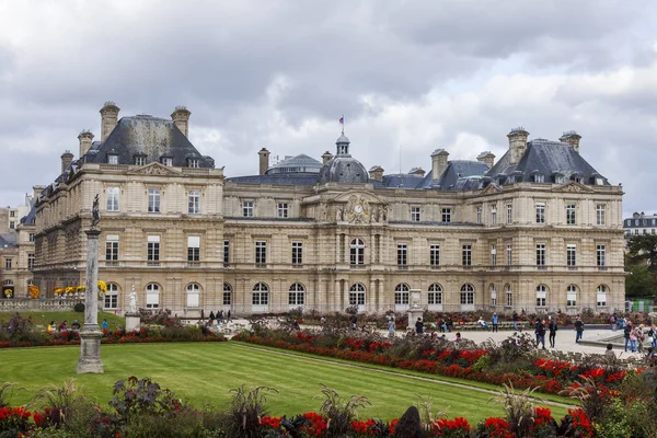 Paris Frankreich Oktober 2017 Herbstliche Stadtlandschaft Der Schöne Palast Ist — Stockfoto