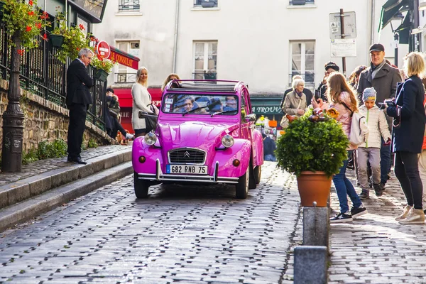 Paris França Outubro 2017 Paisagem Cidade Outono Belas Casas Elegantes — Fotografia de Stock