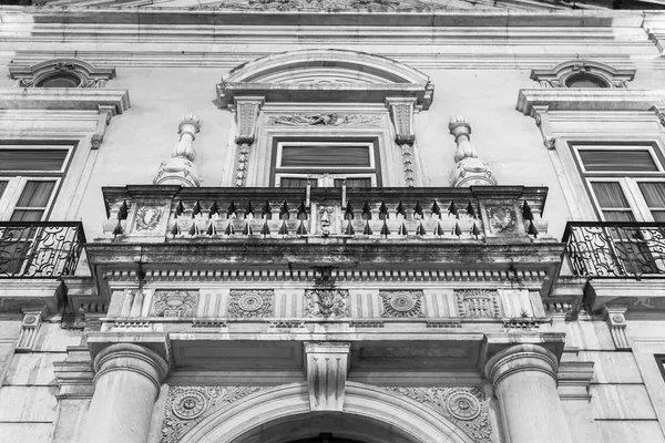 Lisbon Portugal January 2018 Typical Parts Architectural Complex Downtown — Stock Photo, Image