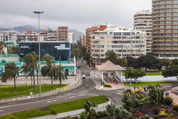 Las Palmas Gran Canaria España Enero 2018 Los Edificios Modernos —  Fotos de Stock