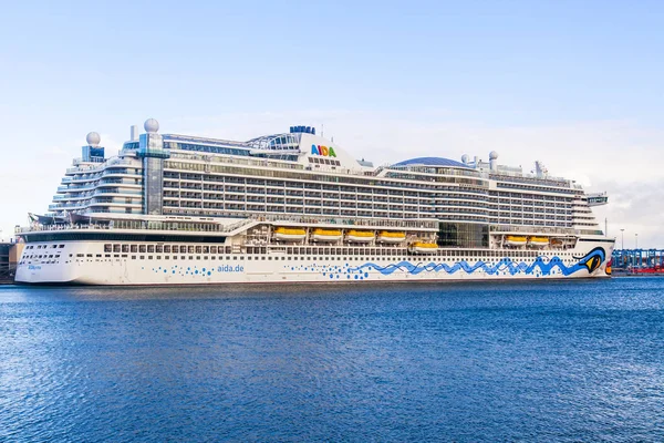 Las Palmas Gran Canaria Espagne Janvier 2018 Bateau Croisière Est — Photo