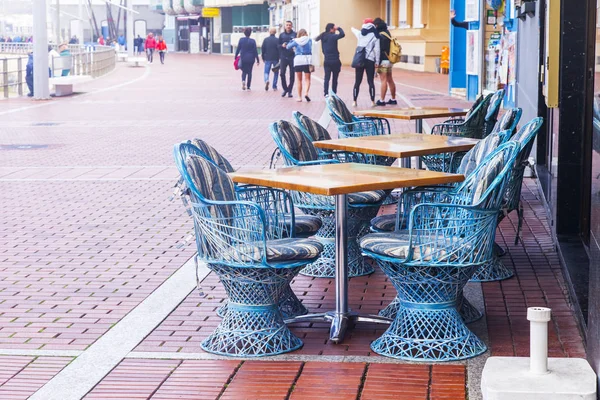 Las Palmas Gran Canaria Spanje Januari 2018 Weinig Inhoudsopgaven Straat — Stockfoto