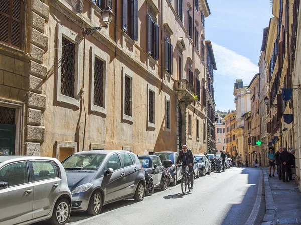 Rome Itália Março 2017 Edifícios Velhos Bonitos Fazem Complexo Architectural — Fotografia de Stock