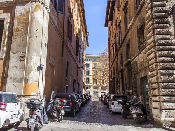 Rom Italien Mars 2017 Gamla Byggnader Göra Attraktiv Arkitektoniskt Komplex — Stockfoto