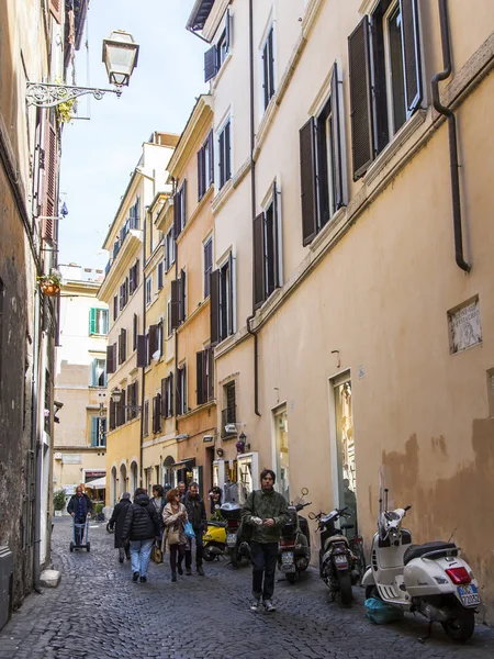 Rome Itália Março 2017 Edifícios Antigos Fazem Complexo Arquitetônico Atrativo — Fotografia de Stock