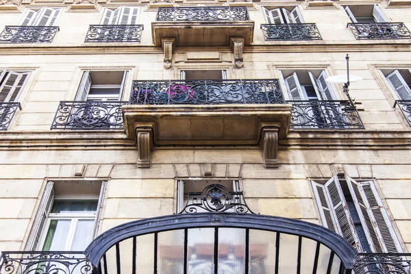 Marseille France March 2018 Sun Lights Facade Ancient Building Historical — Stock Photo, Image