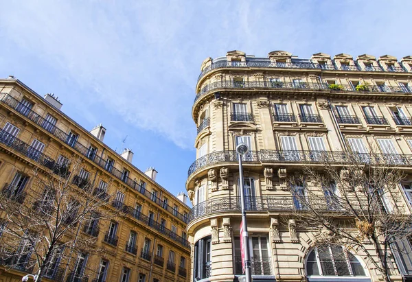 Marseille France March 2018 Sun Lights Facade Old Building Historical — Stock Photo, Image