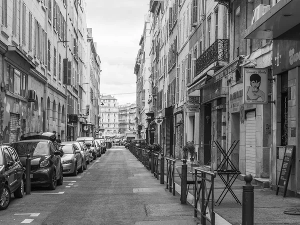 Marseille Francie Března 2018 Budovy Tradiční Architektury Udělat Atraktivní Architektonický — Stock fotografie