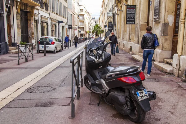 Marseille Frankrijk Maart 2018 Gebouwen Van Traditionele Architectuur Maken Een — Stockfoto