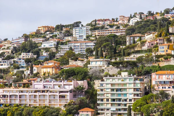 Villefranche Sur Mer Francia Marzo 2018 Belle Case Campagna Sono — Foto Stock