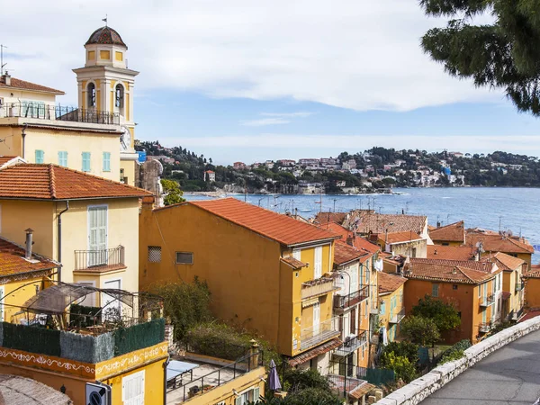 Villefranche Sur Mer France March 2018 Picturesque Urban View Beautiful — Stock Photo, Image