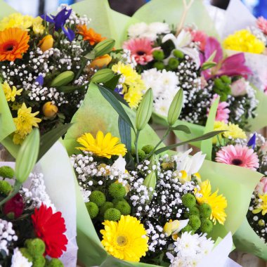 Güzel Birliği'nden farklı çiçek hediye olarak doludur