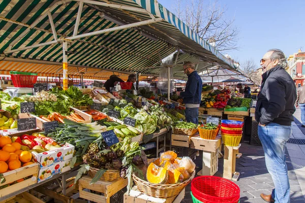 Güzel Fransa Mart 2018 Çeşitli Sebze Meyve Üzerinde Iyi Bilinen — Stok fotoğraf