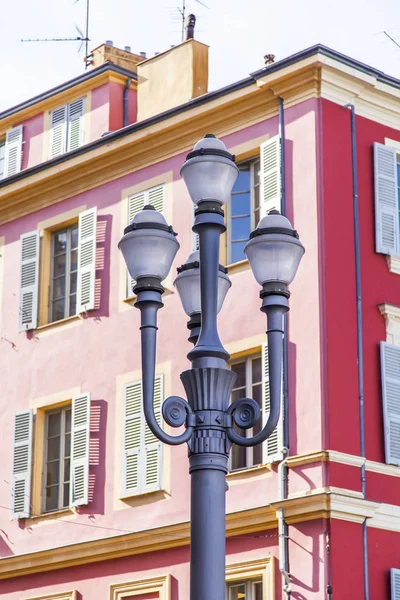 Nice France France Mars 2018 Belle Lampe Élégante Décore Massena — Photo