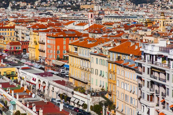 Nice France März 2018 Ein Blick Von Der Vermessungsplattform Des — Stockfoto