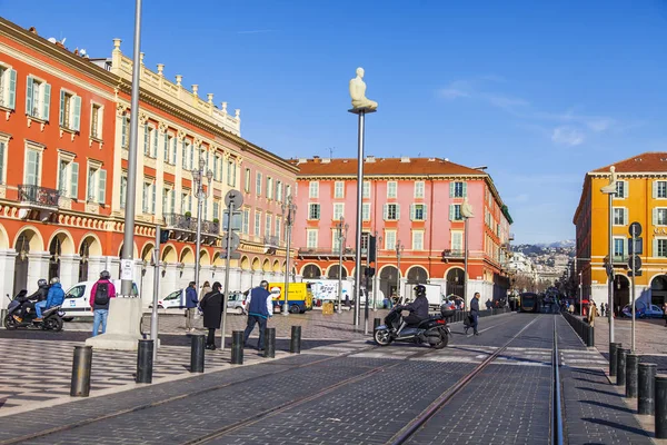 Nice France März 2018 Ein Fragment Eines Architektonischen Komplexes Von — Stockfoto