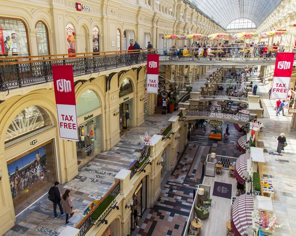 Moskou Rusland Mei 2018 Handel Galerij Van Historische Winkel Kauwgom — Stockfoto