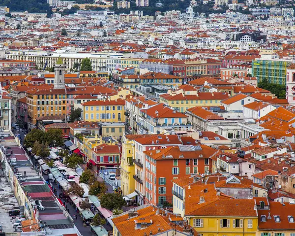 Nice France Octobre 2019 Une Vue Pittoresque Depuis Terrain Observation — Photo