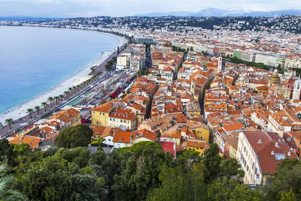Nice Frankrijk Oktober 2019 Een Pittoresk Uitzicht Vanaf Uitkijkplaats Van — Stockfoto
