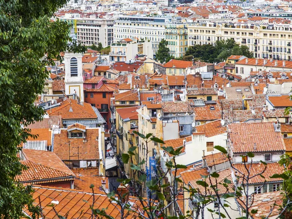 Nice France Oktober 2019 Malerischer Blick Vom Aussichtspunkt Des Chteau — Stockfoto