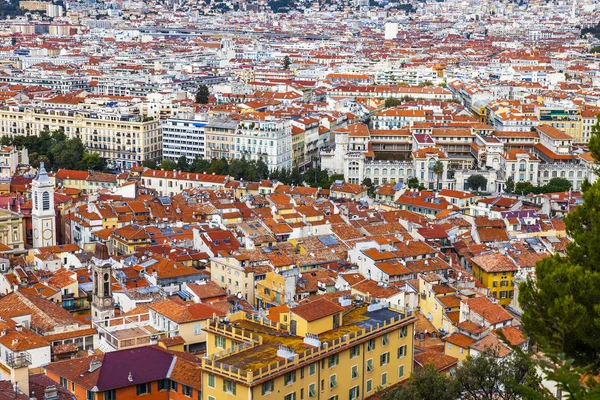 Nice Frankrijk Oktober 2019 Pittoresk Uitzicht Vanaf Uitkijkplaats Van Chteau — Stockfoto