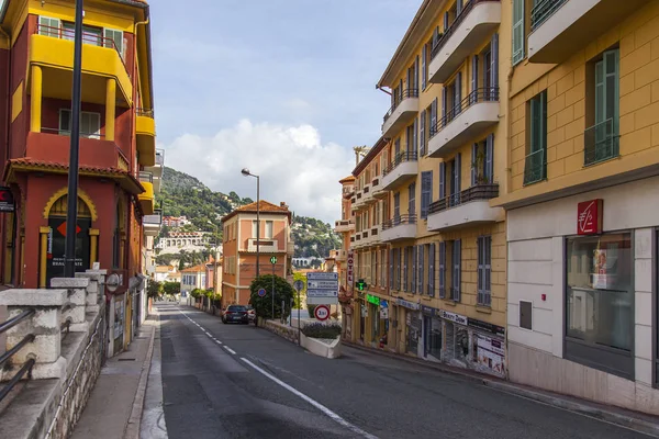 Villefranche Sur Mer France October 2019 Typical Urban View Slope — Stock Photo, Image