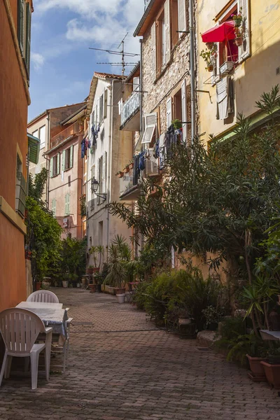 Villefranche Sur Mer Frankrike Oktober 2019 Typisk Utsikt Över Staden — Stockfoto