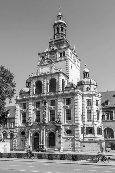 Munich Germany August 2018 Typical City Architecture Building Bayern History — Stock Photo, Image