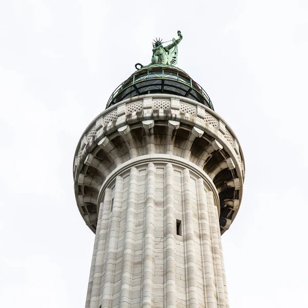 Trieste Itália Agosto 2019 Velho Farol Farro Della Vittoria Costa — Fotografia de Stock