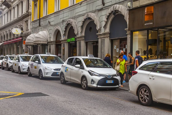 Trieste Italië Augustus 2019 Uitzicht Stad Prachtige Schilderachtige Straat Het — Stockfoto