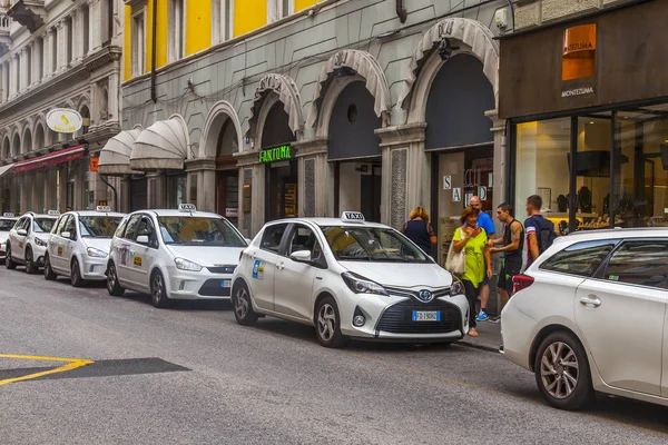 Trieste Italy August 2019 City View Beautiful Picturesque Street Historical — Stock Photo, Image