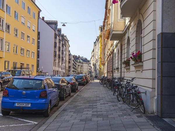 München Duitsland Augustus 2018 Mooie Fragment Van Het Gebouw Van — Stockfoto